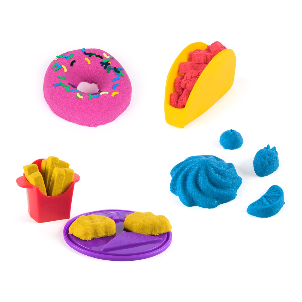 Set Comida Deliciosa Arena Magica Kinetic Sand